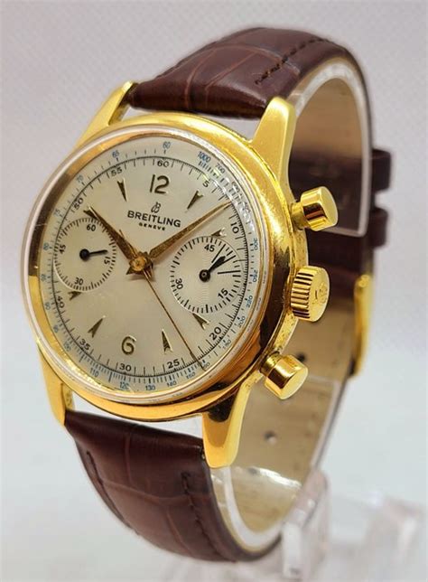 Vintage Breitling 1191 Venus 188 Chronograph 1960s .